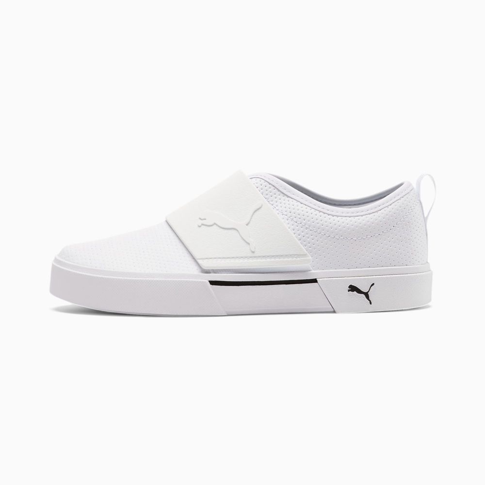 Puma El Rey II Lány Slip On - Fehér/Fekete ( Hungary - KSQEU6058 )